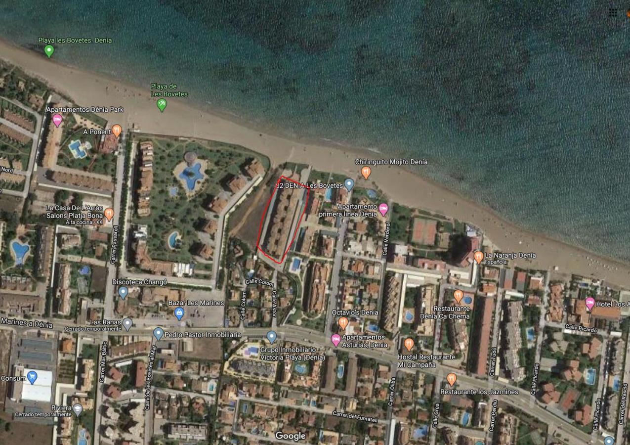 A Primera Linea De Playa Dénia Eksteriør billede